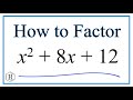 Factoring Quadratic Equations Concepts