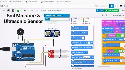 Multiple Sensor with Arduino Tinkercad | Arduino Project | Tinkercad Project |  Block Coding