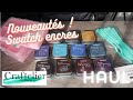 Haul craftelier  nouveauts   swatch des encres