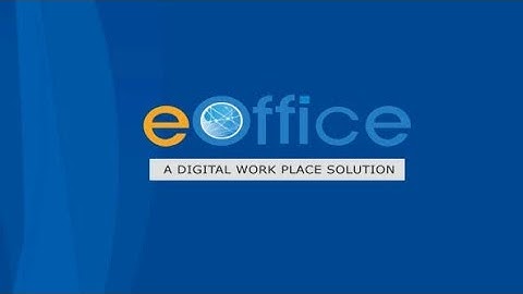 Eoffice -How to create receipt using physical option in eoffice (Tamil)
