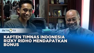 Datang ke Kampus, Kapten Timnas Indonesia Rizky Ridho Mendapatkan Bonus