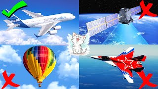 Изучаем воздушный транспорт и самолеты - викторина для детей