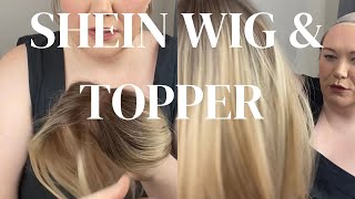 MUST HAVE SHEIN WIG & human hair topper.