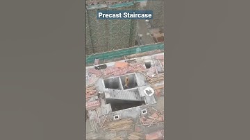 Staircase | Precast Staircase | Staircase Design | Staircase Flight #shorts #construction #trending