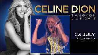 Celine Dion live in Bangkok