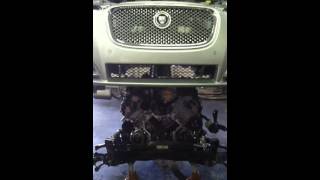 Jaguar Engine/Trans Removal 2014