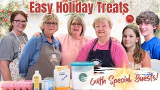 ⏱️ Last-Minute Christmas Snacks, Appetizers, & Cookies (With Special Guests!) 🎄 @InTheKitchenWithMommaMel