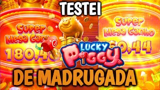 JOGUEI HOJE DE MADRUGADA NO LUCKY PIGGY, FORREI MUITO??? BANCA BAIXA