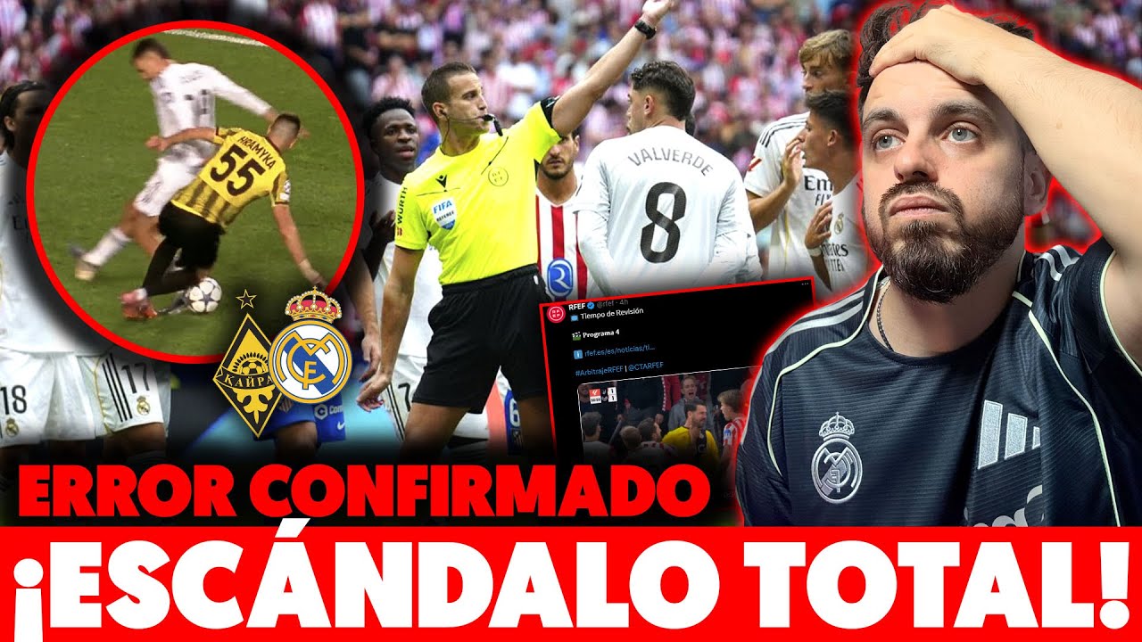 💥¡¡ESCÁNDALO CONFIRMADO!! el CTA ADMITE la ROJA y el PENALTI… ¡PERO SE EQUIVOCAN!