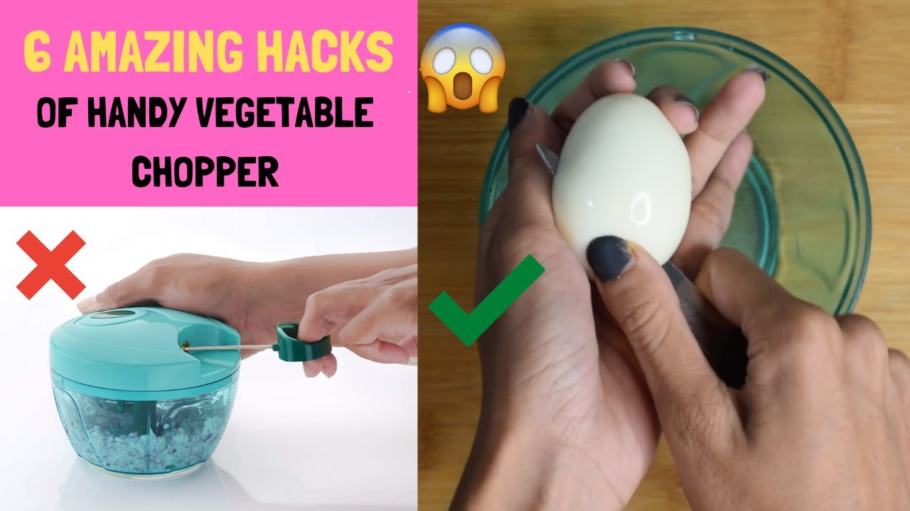 Vegetable Chopper Hack