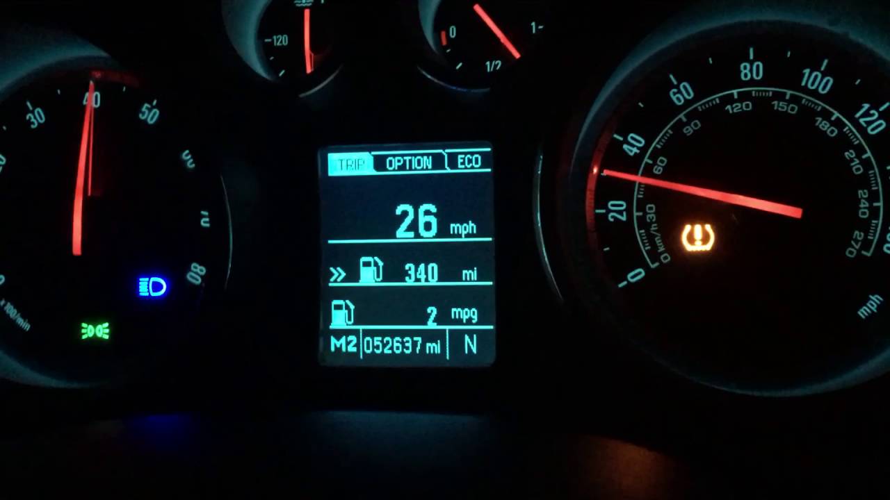 Buick Regal: Trip Odometer Buick Regal: Trip Odometer