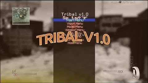 [XBOX 360] Tribal V1.0 MW3 All Client Mod Menu [TU23]