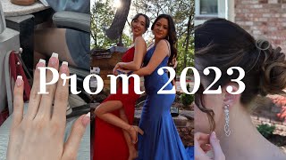 GRWM for Prom ❤️ | hair, nails, makeup