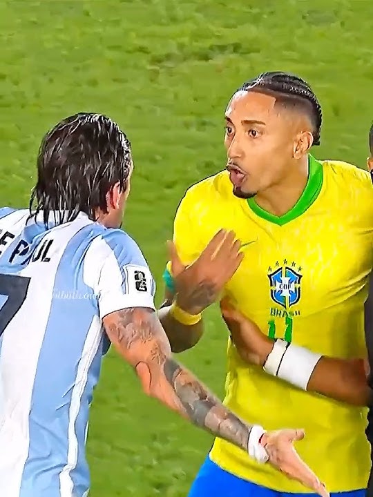 Raphinha & De Paul💔