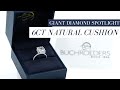 The Making of a 6-Carat Cushion Custom Ring | Giant Natural Diamond Spotlight