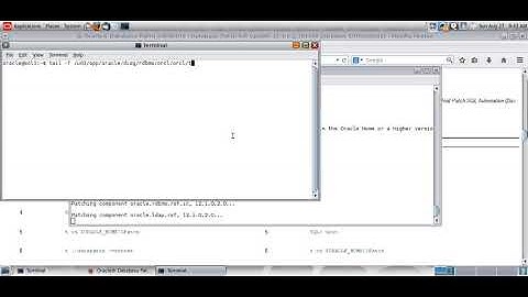 Oracle 12c Database patching on Solaris 11