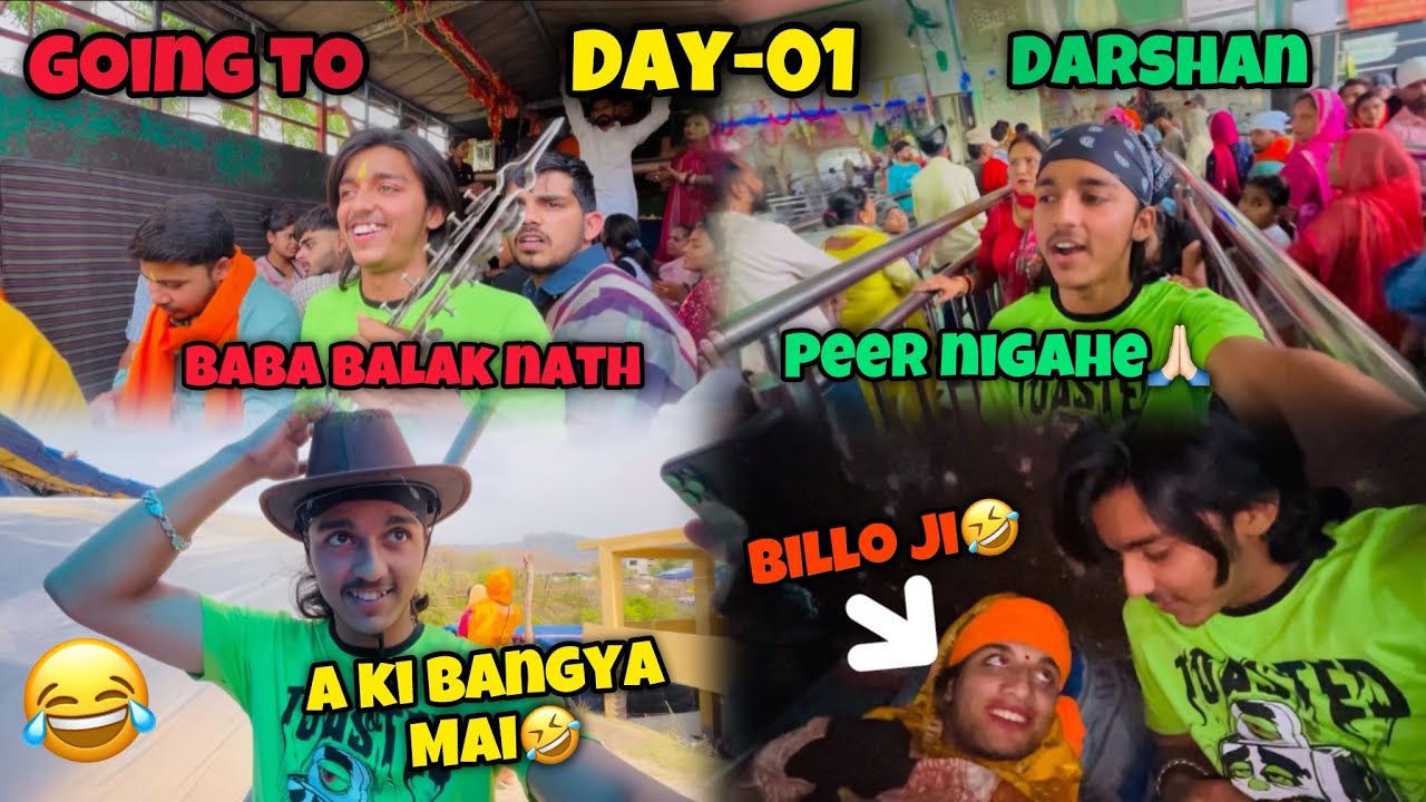 Day-01 || Going To Baba Balak Nath || Darshan Peer Nigaha🙏🏻 || Travel By Truck 2024