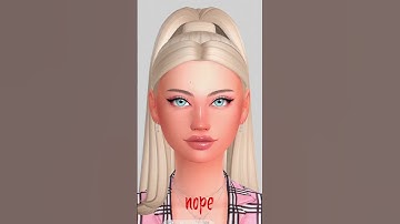 Can I make sims without CC? #shorts #sims4