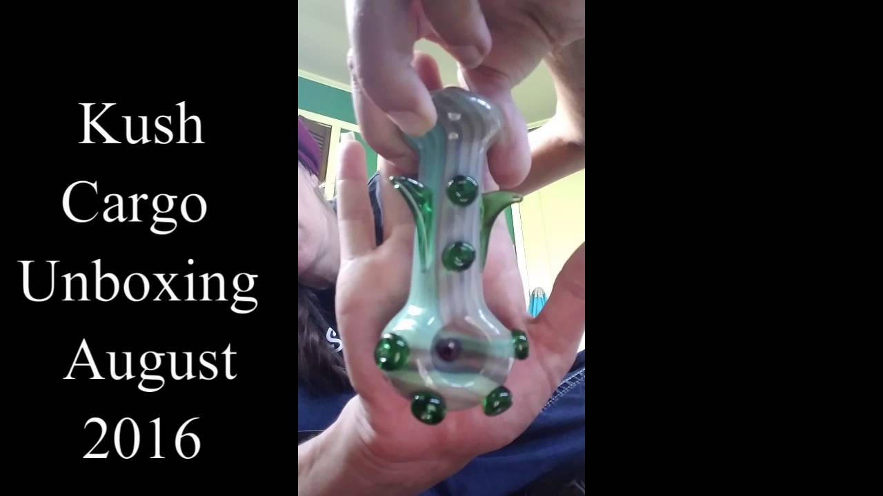 Kush Cargo August 2016 Unboxing!!! Or, I Forgot To Change The Aspect Ratio Again.