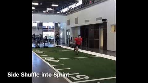 Side Shuffle into Sprint