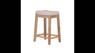 Claridge Natural Wood Counter Stool 360 (028010NAT01)