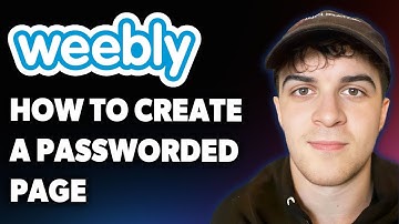How to Create a Passworded Page on Weebly [2025 Full Guide]