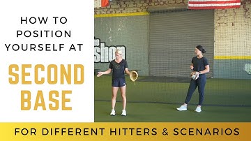 How To Position Yourself At 2nd Base For Different Hitters & Scenarios