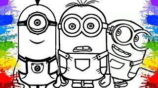 Desenho de minions banana pintado e colorido por Usuário não registrado o  dia 12 de Agosto do 2017