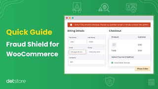 Fraud Shield for WooCommerce Quick Guide