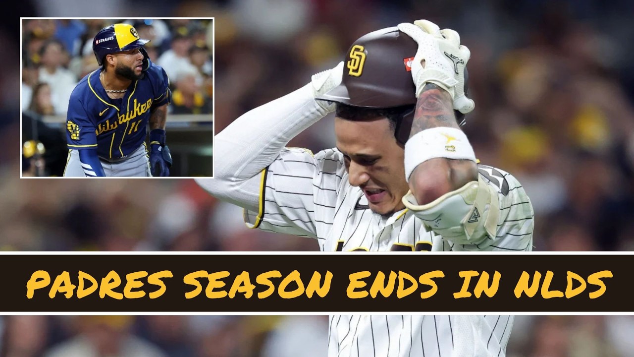 Padres eliminated by Brewers in heartbreaking NLDS | Game 4 Reaction