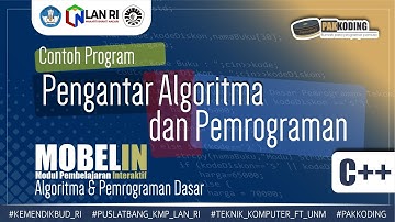 #4 Belajar mengkonversi algoritma ke dalam kode program C++