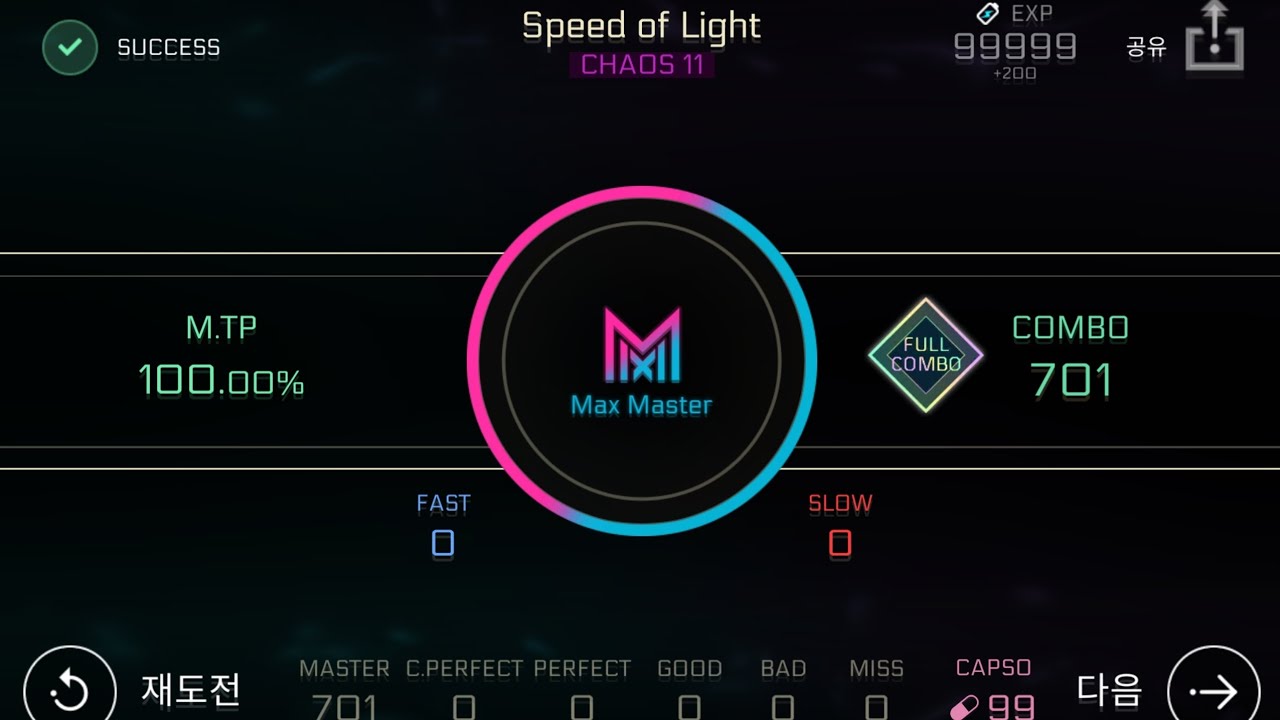 [Cytus II] Speed of Light [Chaos] Max Master