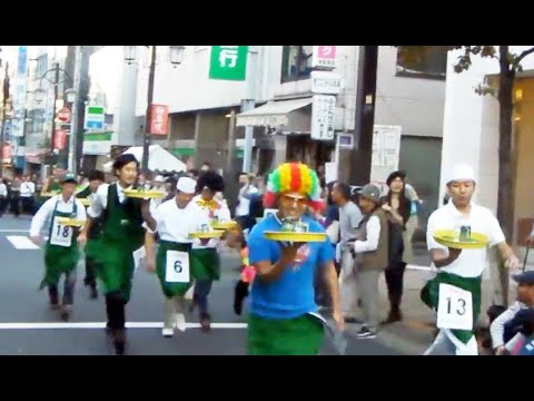 第10回 神楽坂まち飛びフェスタ2009 (第3回 神楽坂ギャルソンレース) 2009年10月18日 平成21年