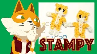 Rainbow Loom Minecraft Charm | Stampy Cat