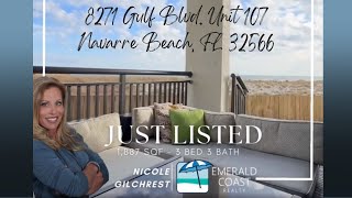 8271 Gulf Blvd. Unit 107, Navarre Beach, FL 32566