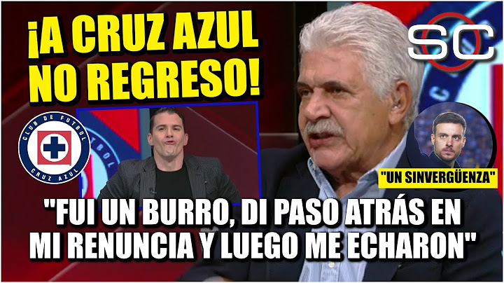 ¡YO A CRUZ AZUL NO REGRESO! Al Tuca Ferretti NO LE INTERESA reemplazar a Anselmi | SportsCenter