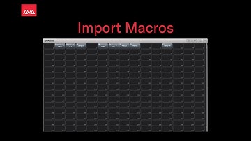 Import Macros