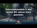 Fahrraddiebstähle in den letzten 20 Jahren stark gesunken