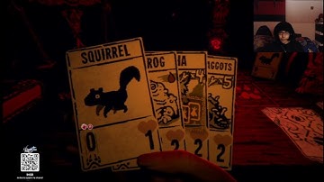 Starting a new no hook run trying to beat challenge level 1 (Inscryption Pt. 7 Kaycee