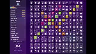 Art Word Search 🎨 Brain Challenge – Find All 15 Words!