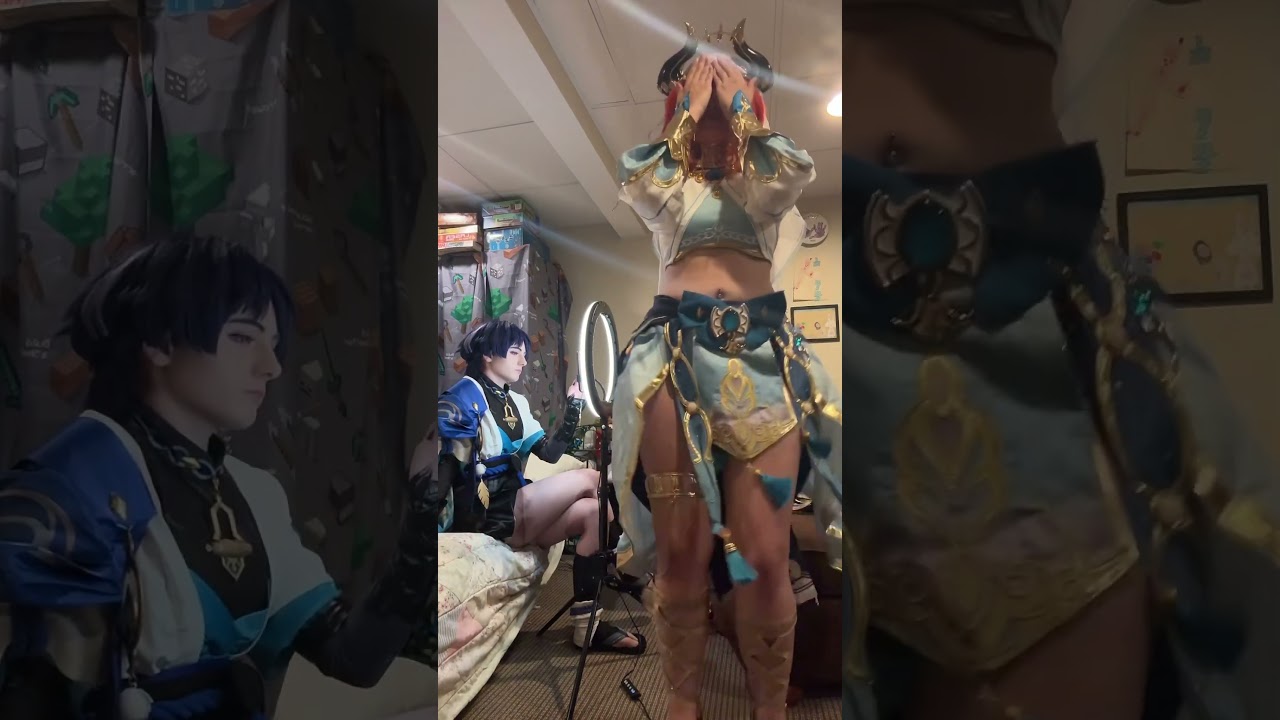 Sumeru Cosplays | Genshin Impact | #hoyocreators  #genshinimpact #wanderer #nilou  #scaramouche