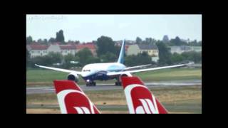 Boeing 787 Taxi And Takeoff With Thunderbirds Music And Sound Effects Cinesound