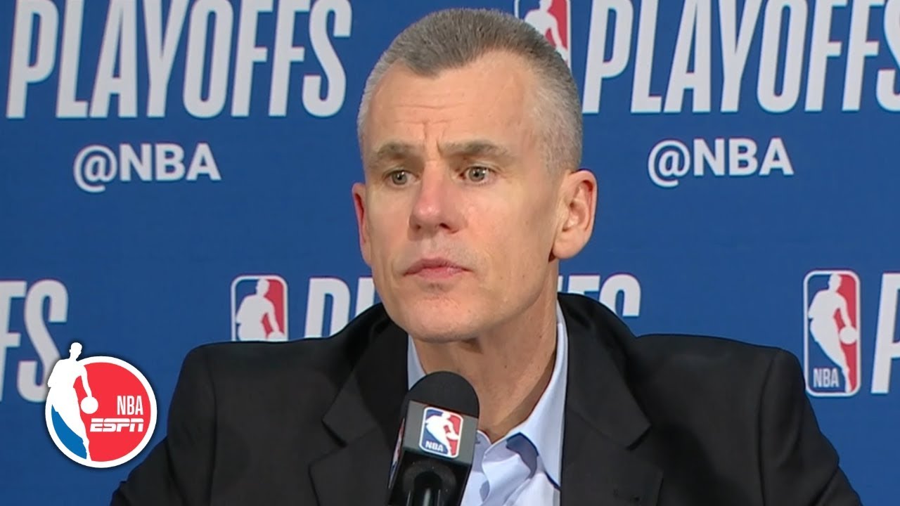 trail blazers vs celtics Damian Lillard's game-winner was an 'unbelievable shot' - Billy Donovan | 2019 NBA Playoffs