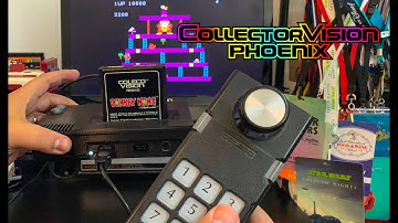 FIRST LOOK! CollectorVision Phoenix Console Prototype Demo! Playing ColecoVision Donkey Kong!