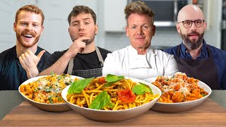 Which YouTube Chef Has The BEST Pasta Recipe? (Gordon Ramsay, Babish, or Ethan Chlebowski)