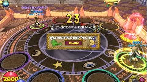 wizard101 hunter 1v1 pvp (9/11/11) hunter vs shelby