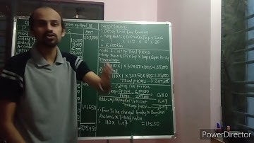 Operating costing solved case study problem