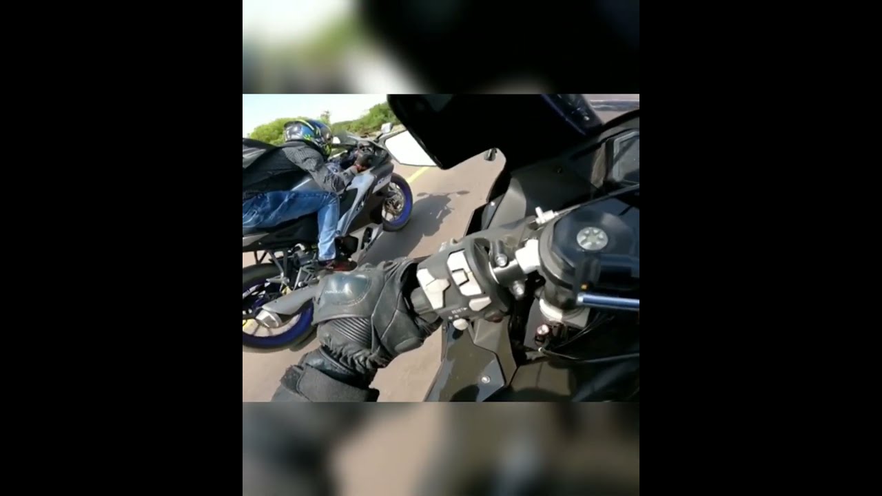 Kawasaki ZX10R Vs Yamaha R15 First Gear All Shorts