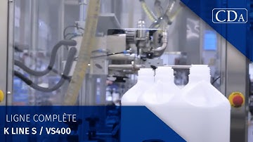 CDA - K line S + VS400  - Remplisseuse et Visseuse Automatiques