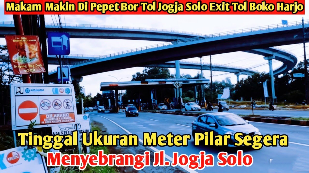 MAKIN NYATA JL. JOGJA SOLO SEGERA DI SEBRANGI EXIT TOL BOKO HARJO MENUJU PENEMBUSAN TOL JOGJA SOLO